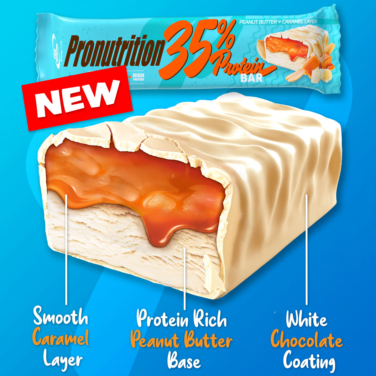 Baton proteic 35% proteine