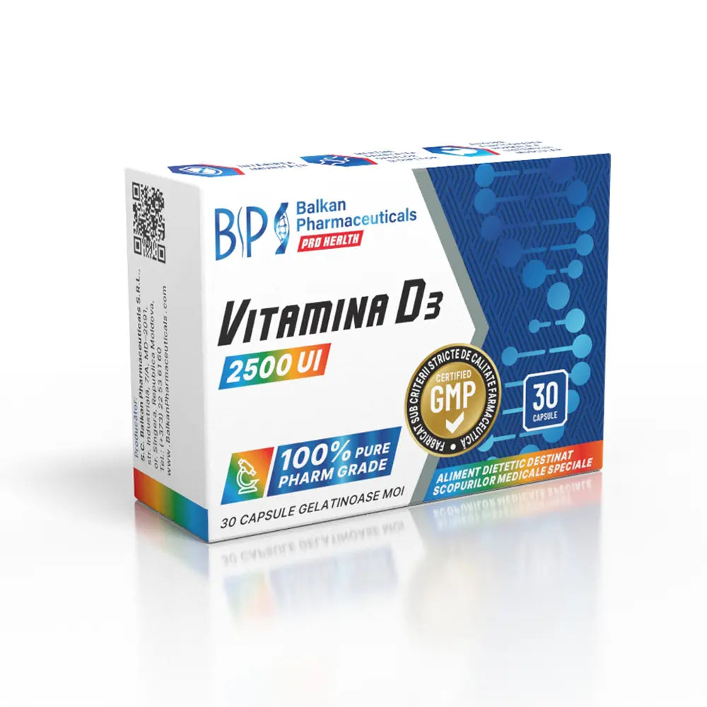 Balkan Pharmaceuticals Vitamina D3 30 caps