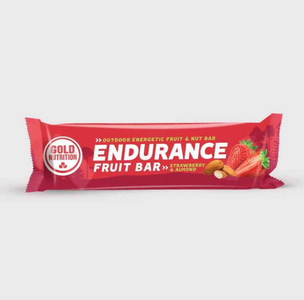 Baton Endurance Fruit Capsuni, 40 g, GoldNutrition
