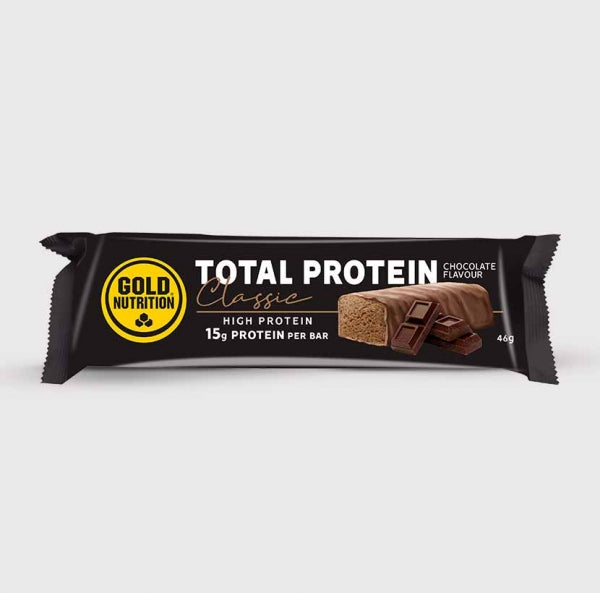 Baton Proteic cu Ciocolata, Total Protein Classic, 46 g, GoldNutrition