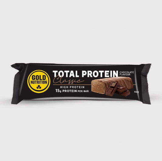 Baton Proteic cu Ciocolata, Total Protein Classic, 46 g, GoldNutrition