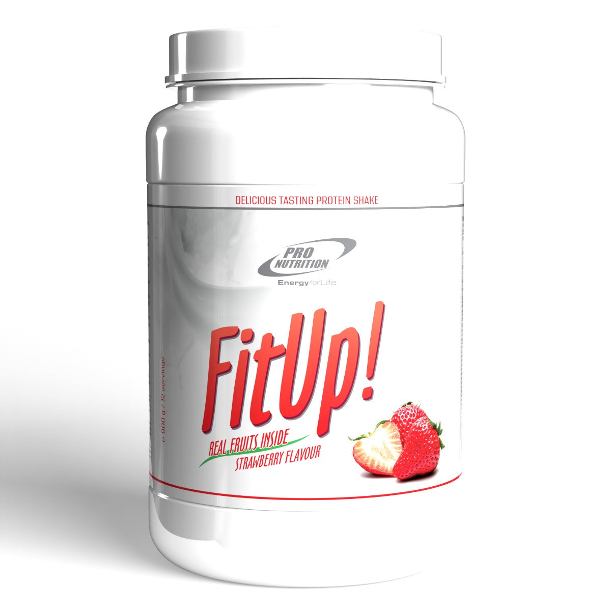 Proteine ​​femei cu bucati de fructe sau ciocolata