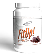 Proteine ​​femei cu bucati de fructe sau ciocolata