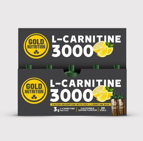 L Carnitina lichida 3000 mg fiole