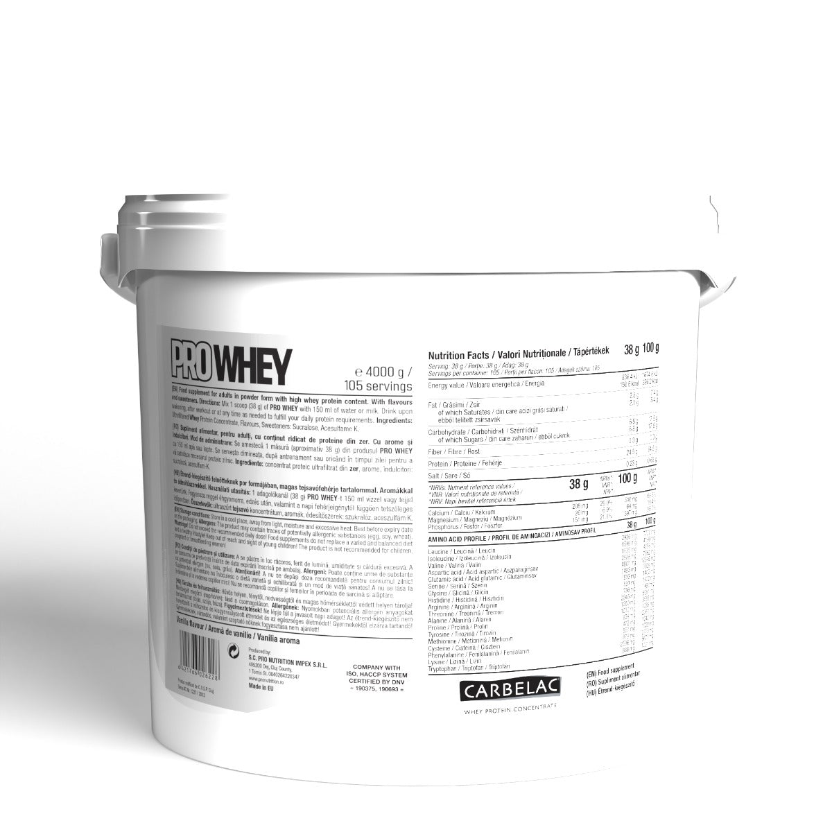 Proteine ​​din concentrat zero